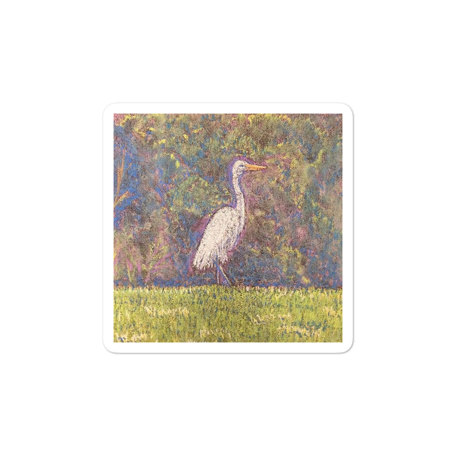 Egret at Pote Field (3
